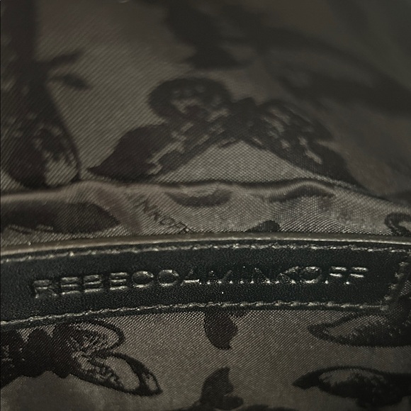 Rebecca Minkoff Elegant Burgundy Leather & Suede Women's Crossbody Bag - Picture 5 of 9